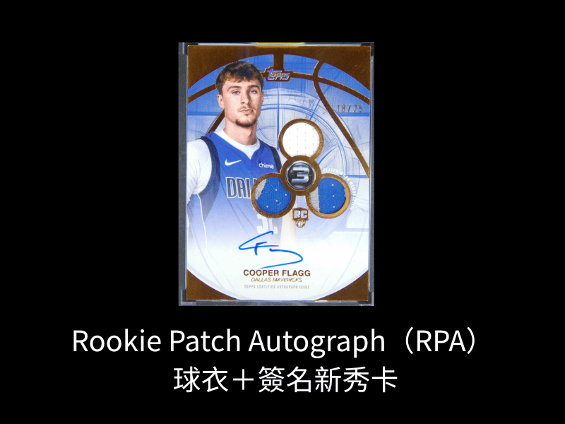 Rookie Patch Autograph(RPA)